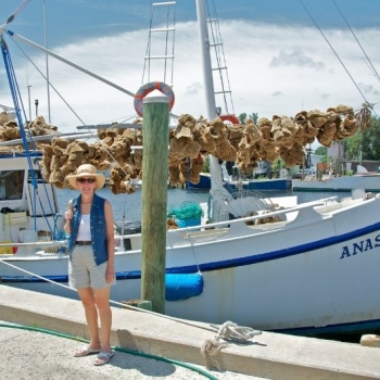 anna-at-the-sponge-docks-in-tarpon-springs